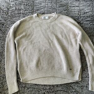 Cream Hollister Sweater